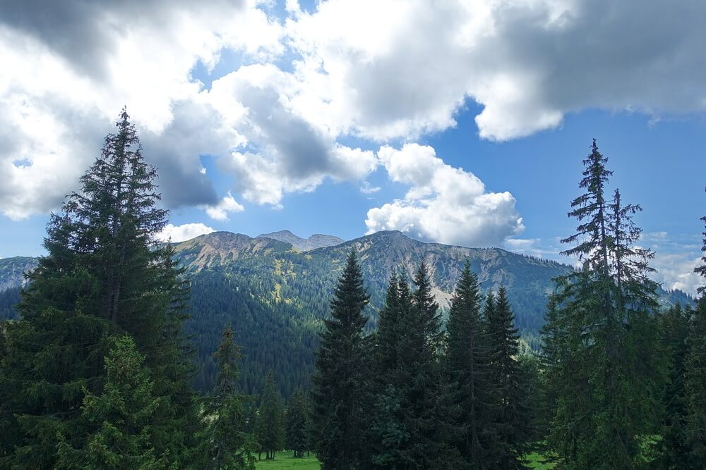 Panorama an der Gufferthütte