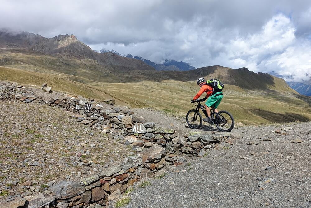 Testfahrt am Montozzo