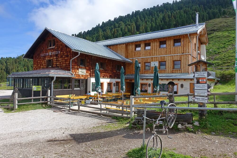 Weidener Hütte -eine gute Wahl