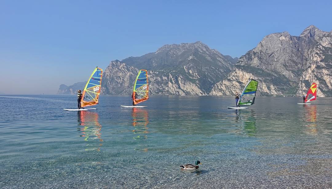 Surfen am Gardasee