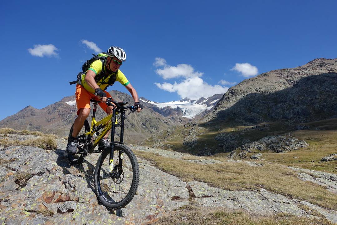 Beliebter Fotospot am Rifugio Berni
