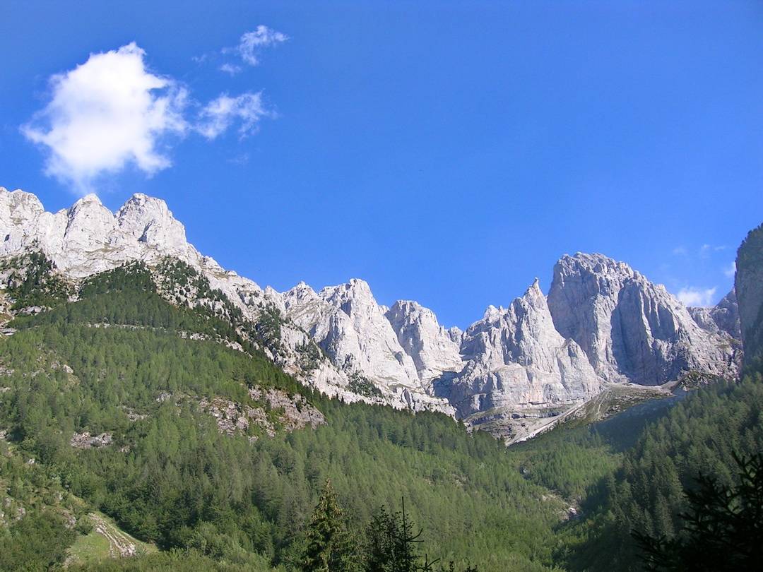 Entlang der Brenta von Dimaro nach Madonna di Campiglio