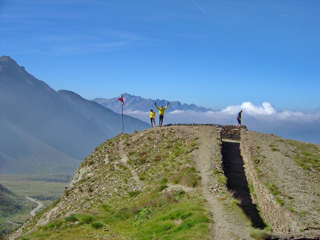 An der Bozzi Hütte
