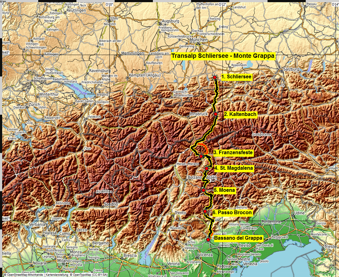 00 Transalp Schliersee Monte Grappa 00 Transalp Schliersee Monte Grappa