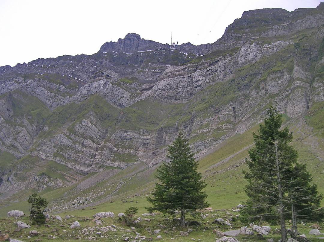 Start unter dem Säntis