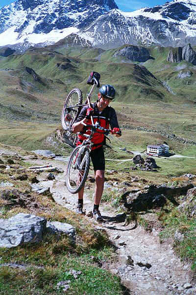 Heidelberger Hütte

Tragepassage zum Fimberpass