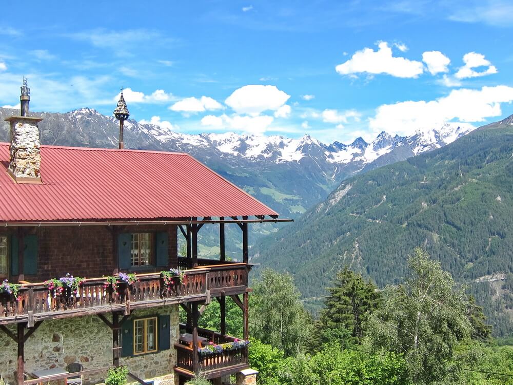 Villa - Blick ins Kaunertal