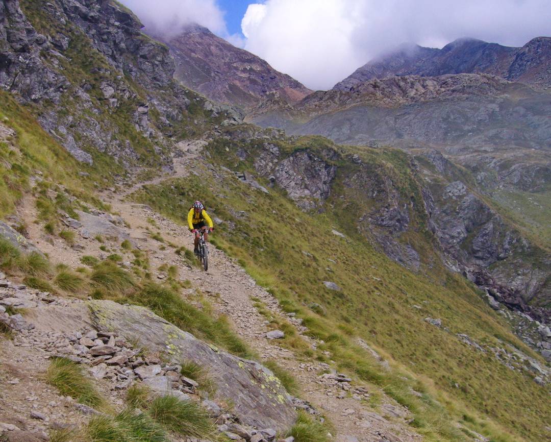 Trail nach Schilpario