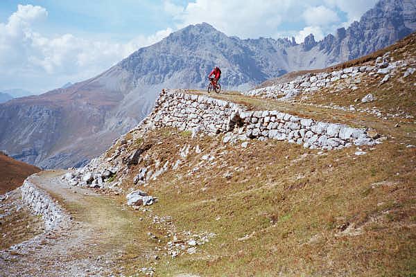 Abfahrt ins Valle Forcola
