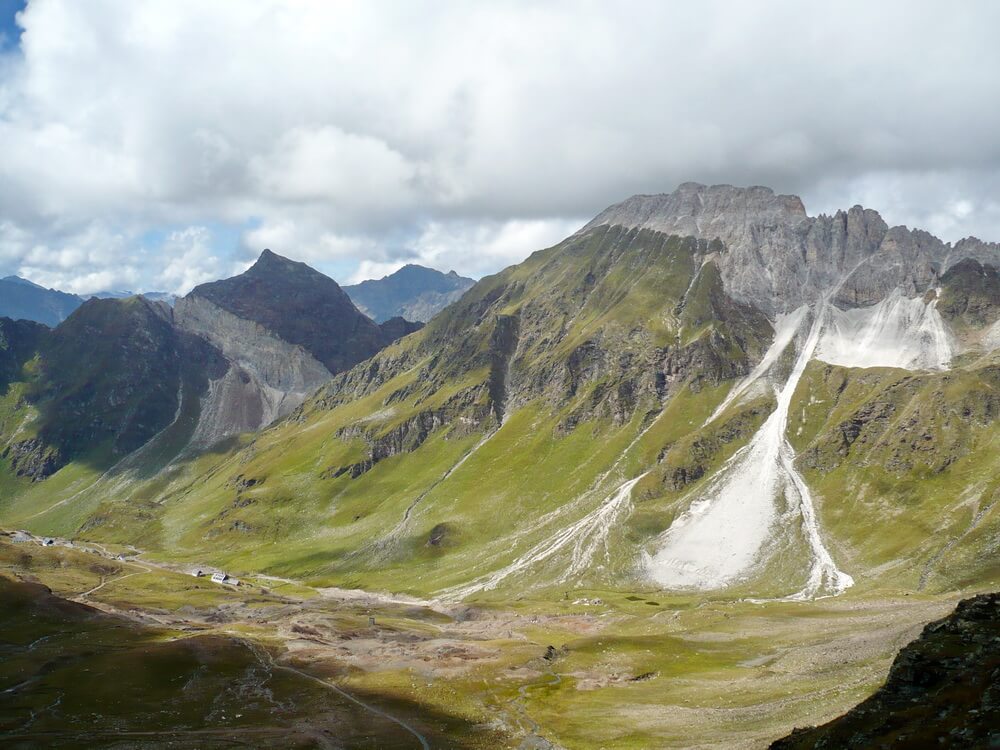 St. Martin am Schneeberg weit unten im Tal