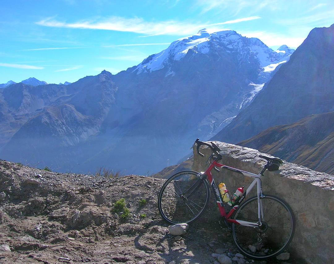 Kurze Pause mit Ortlerblick