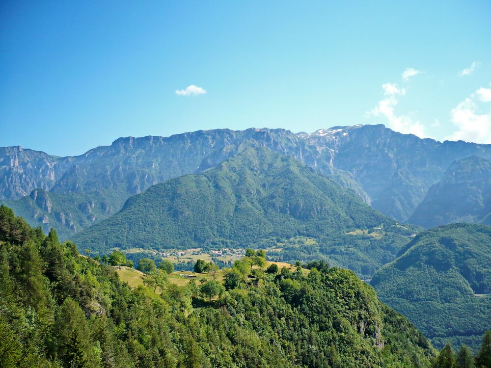 Blick zurück zum Pasubio