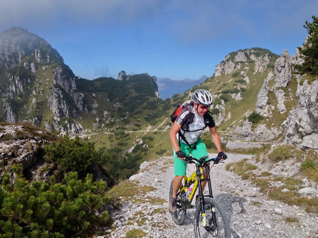 Anstieg zur Bocca di Campei