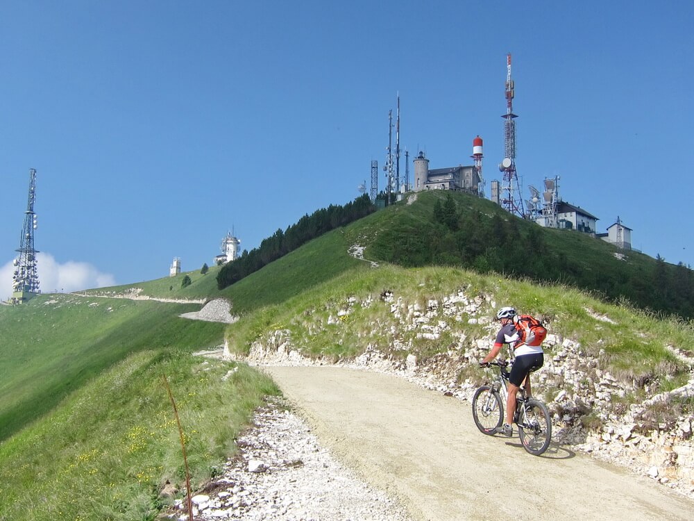 Ein letztes Aufbäumen der Prealpi am Col Visentin