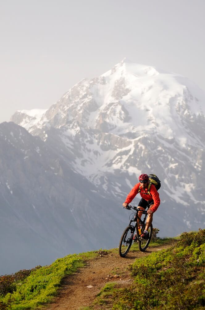 Siegi auf dem Goldseetrail (Foto: Ralf Glaser)
