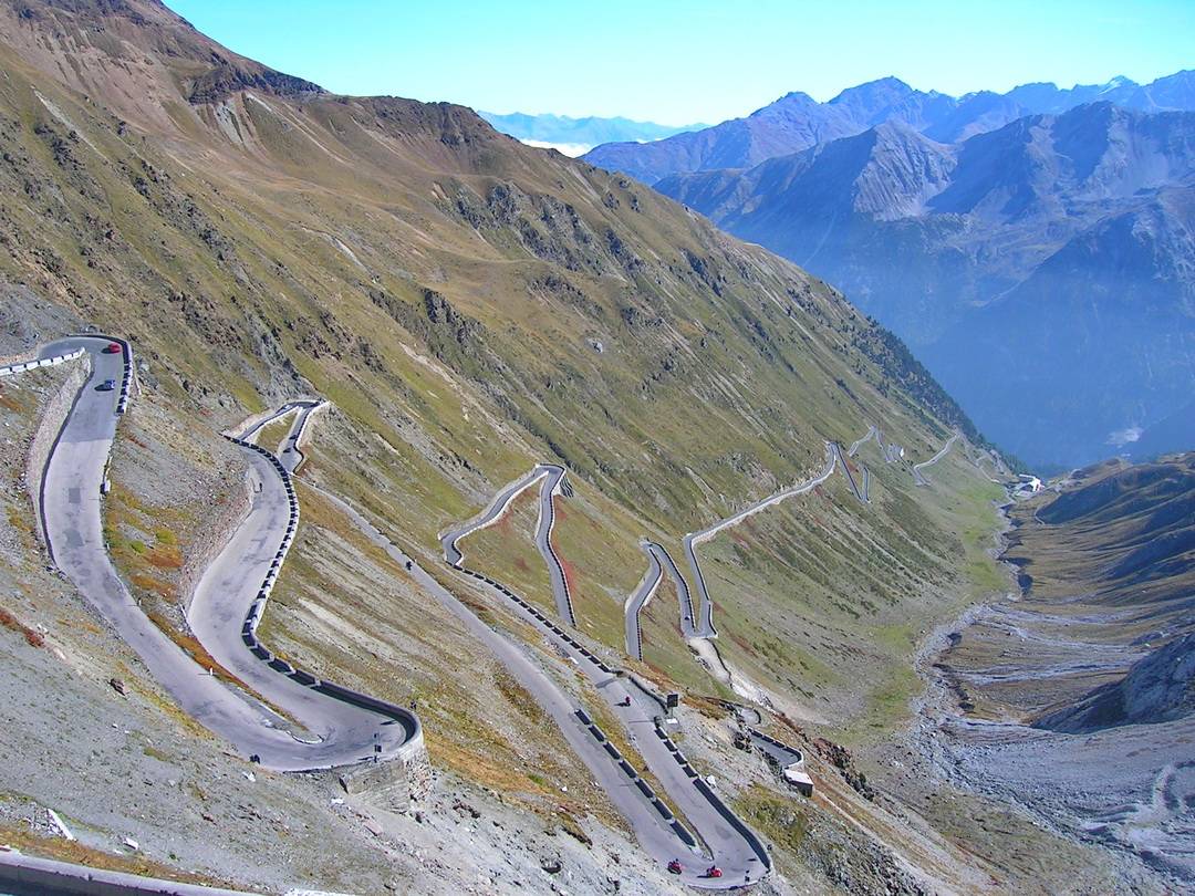 Kehren am Stilfser Joch: seit mehr als 200 Jahren