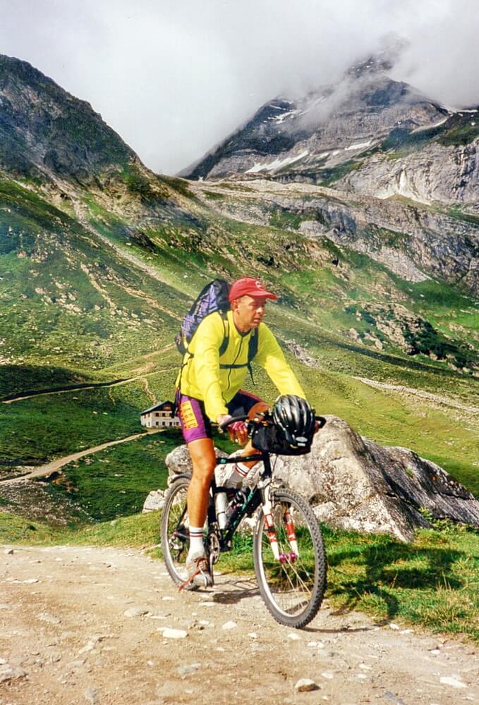 Beginn des Aufstiegs an der Lazinser Alm