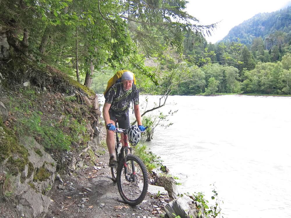 Rheintrail bei Bonaduz