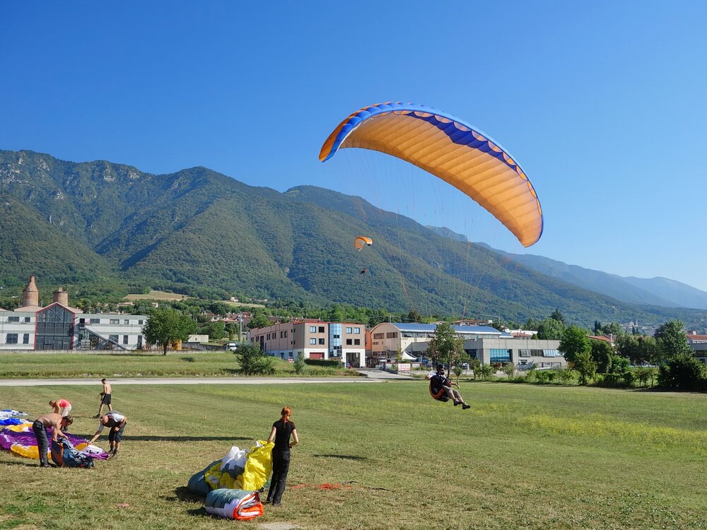 Monte Grappa - Paradies für Gleitschirmflieger