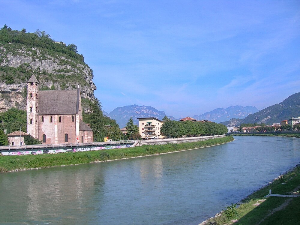 Etschkanal bei Rovereto