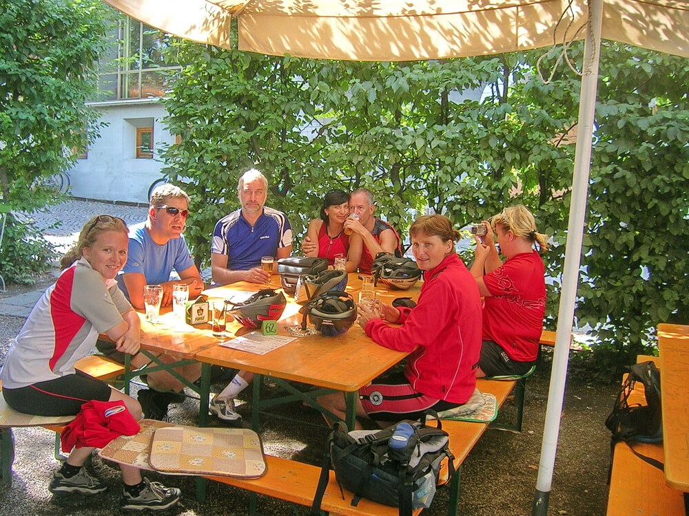 Biergarten Brauerei Forst