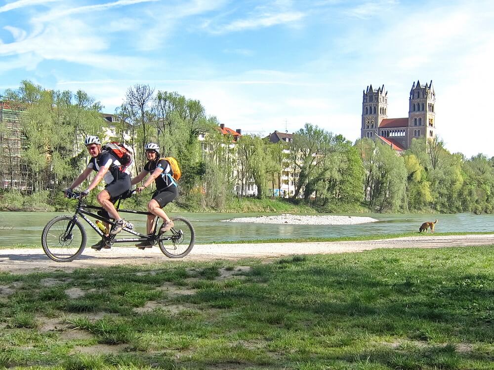 Raus aus der Stadt und gleich an der Isar