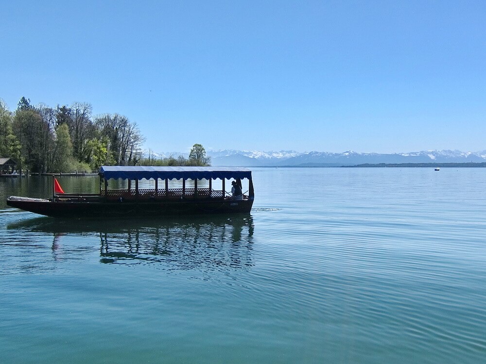 Starnberger See - Fähre zur Roseninsel