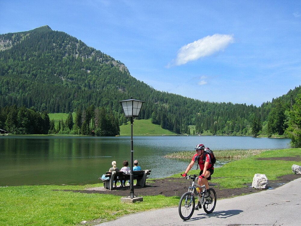 Schliersee: entspannter Start einer Transalp