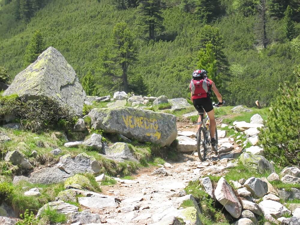 Auf dem Weg zum Pfitscherjoch: hier begann in mir die Idee für die Transalp "München-Venedig" zu keimen.