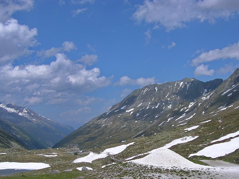 Pfitscherjoch: Blick zurück vom Pfitscherjoch Haus