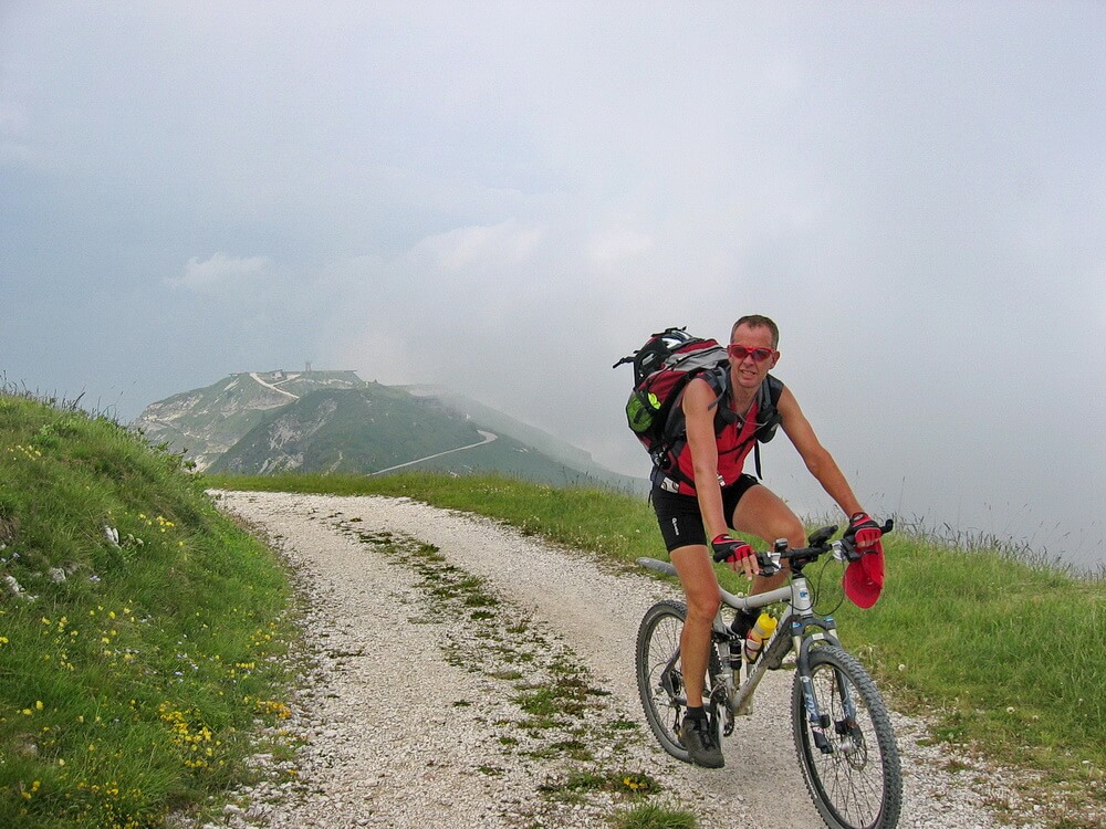 Monte Grappa: geschafft im doppelten Sinne
