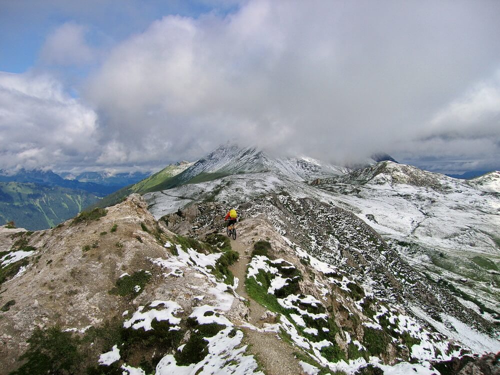 Bizarrer Trail Richtung zum Trütlisbergpass