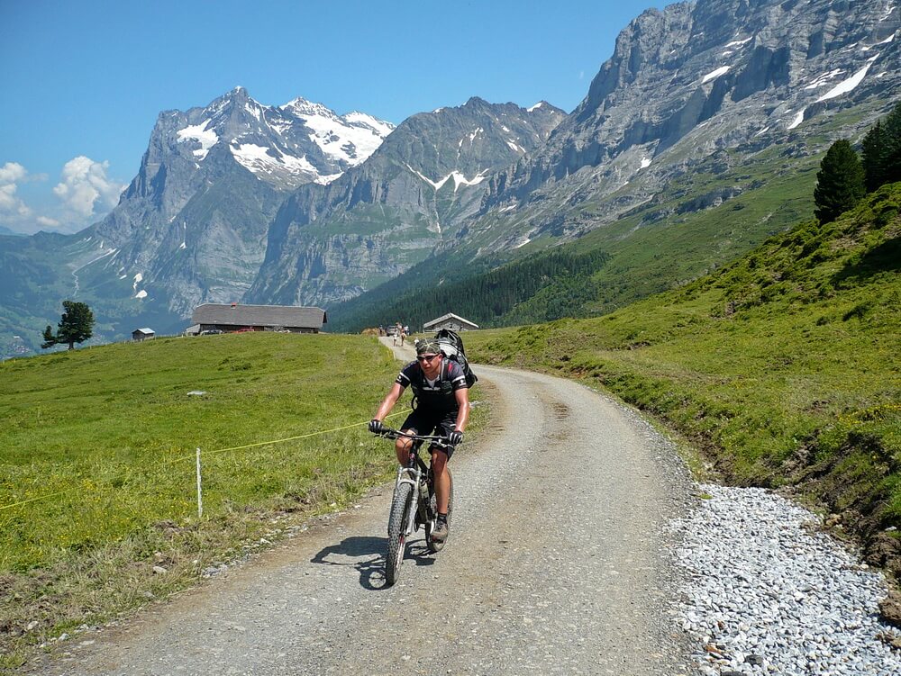 Auffahrt zur Kleinen Scheidegg