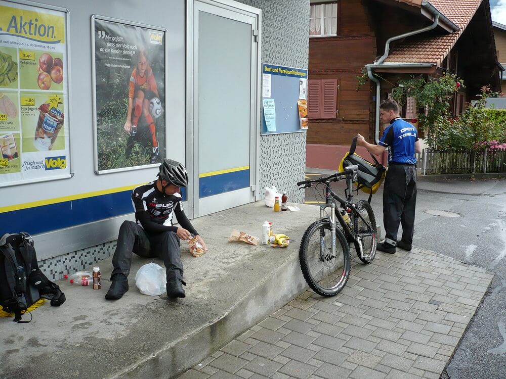 Mittagspause in Wilderswil