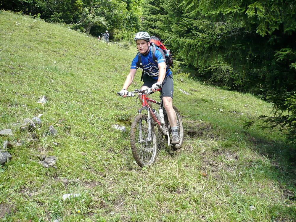 Kuhweide macht keine guten Trails!