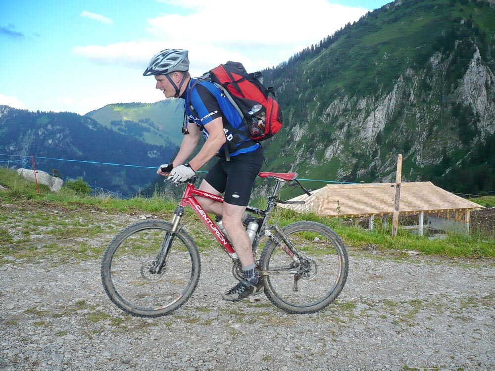 Auf dem Weg zum Col de Jaman