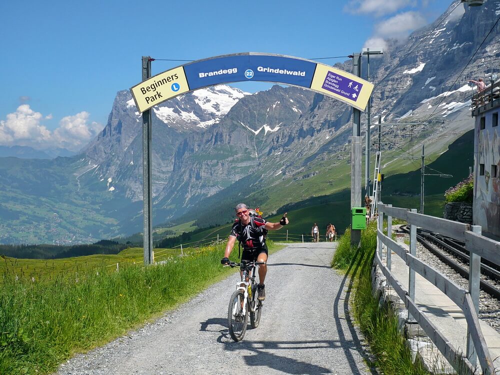 Auffahrt zur Kleinen Scheidegg - Zwischenziel erreicht