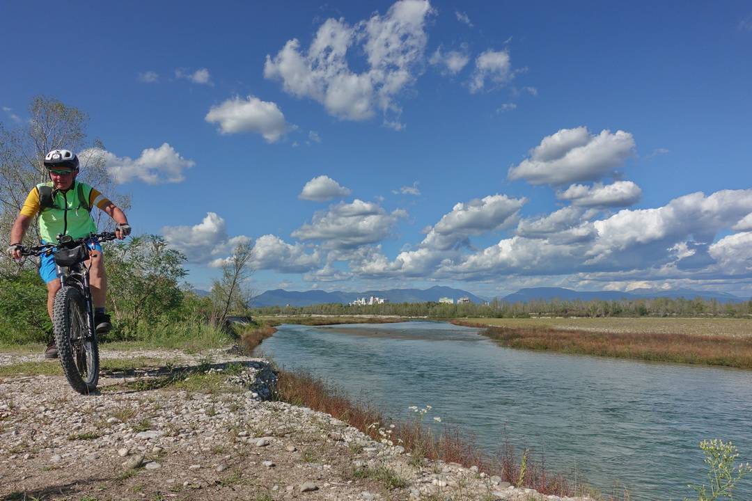 Abbruchkante Piave