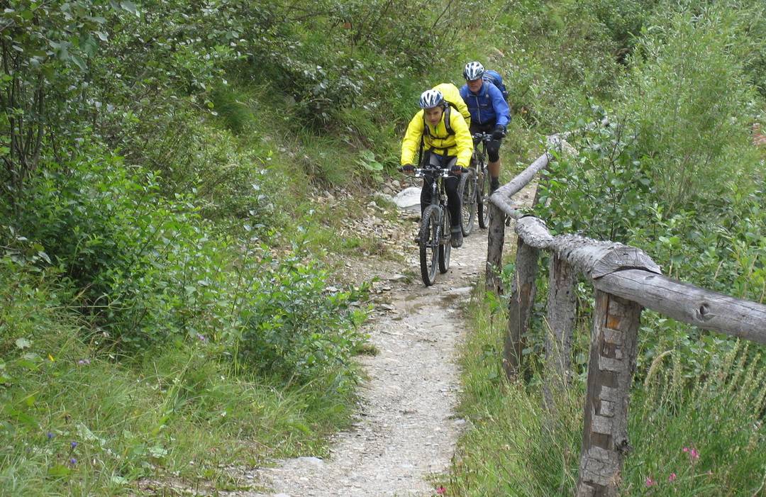 Trail im Val Sinestra