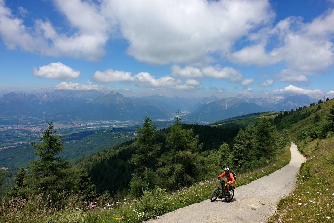 Rampe zum Col Visentin