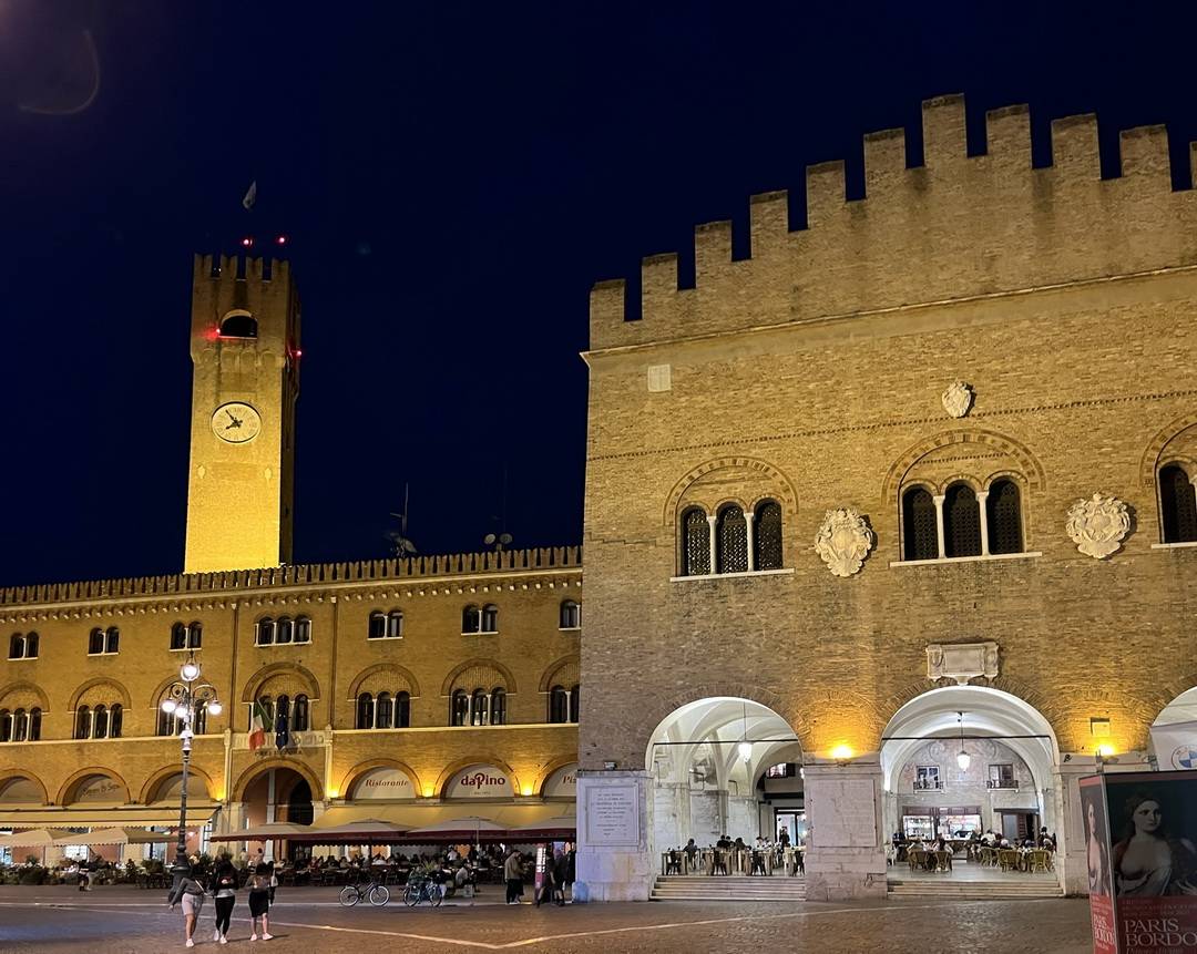 Treviso bei Nacht