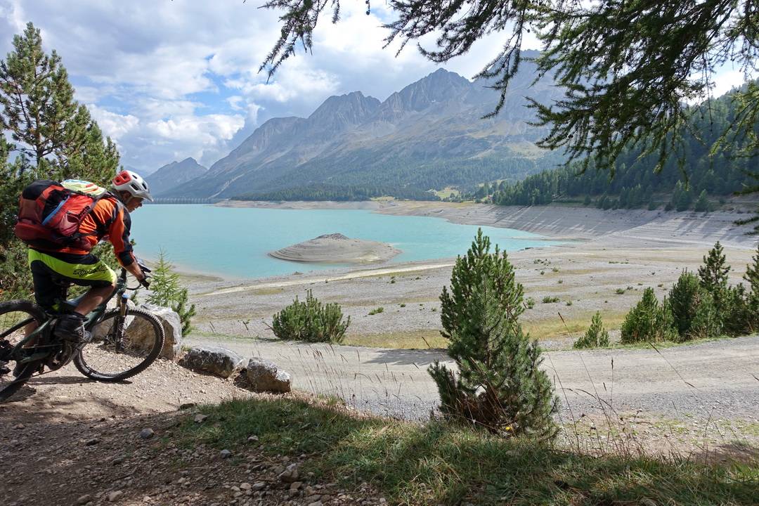 Trailende am Lago di Fraele