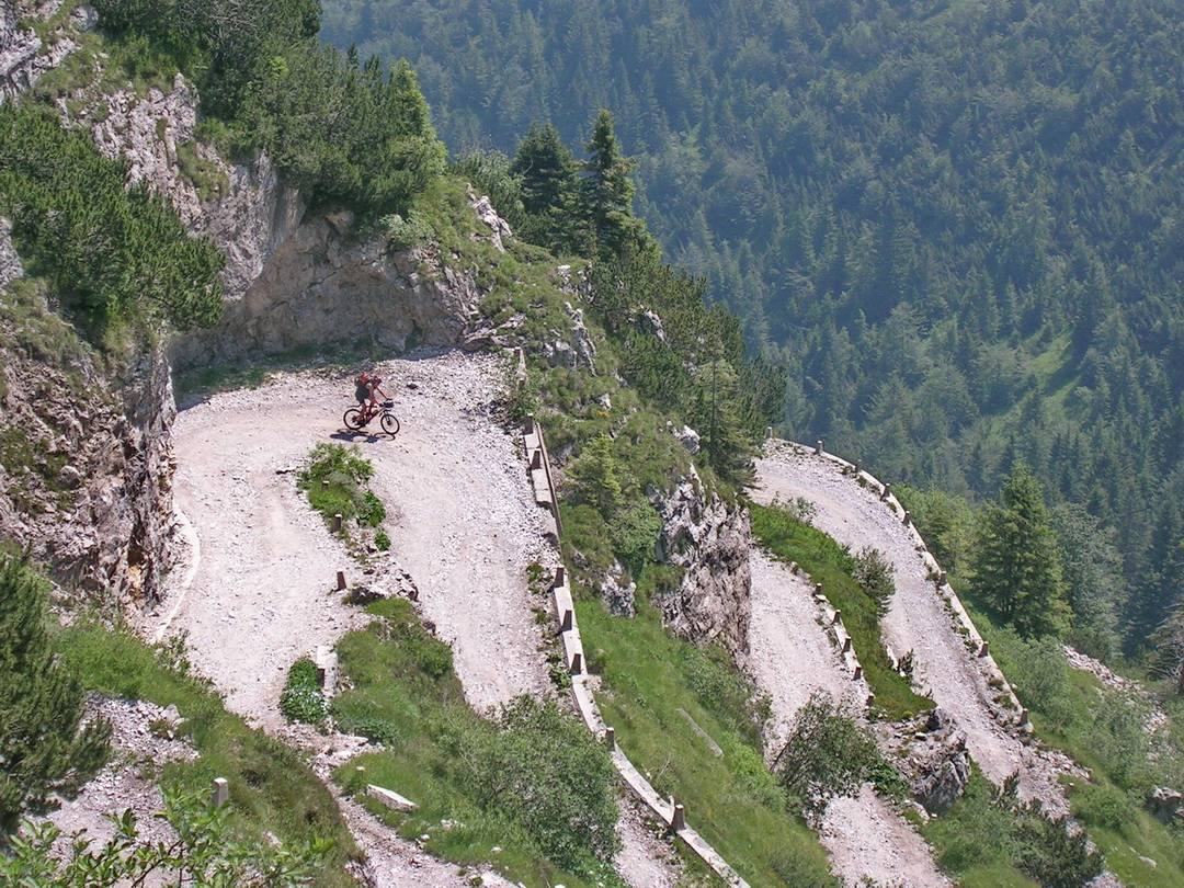 Tremalzo Abfahrt