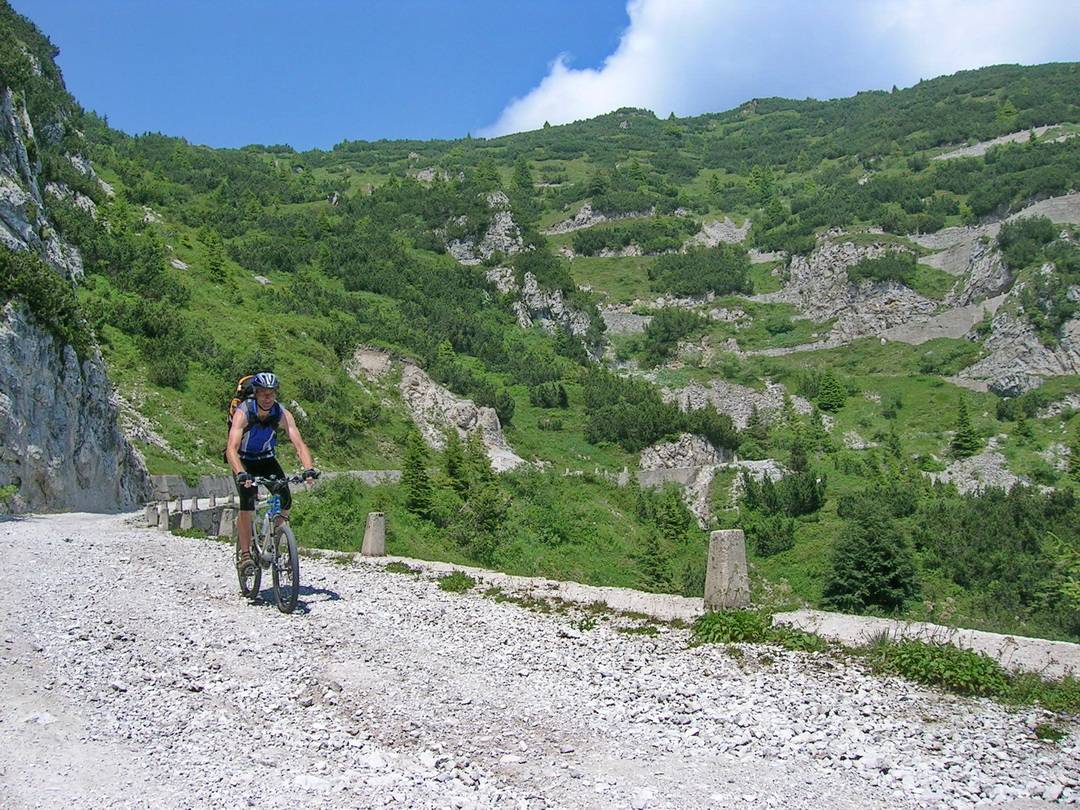 Tremalzo Abfahrt