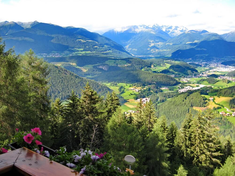 Wetterscheide Alpen