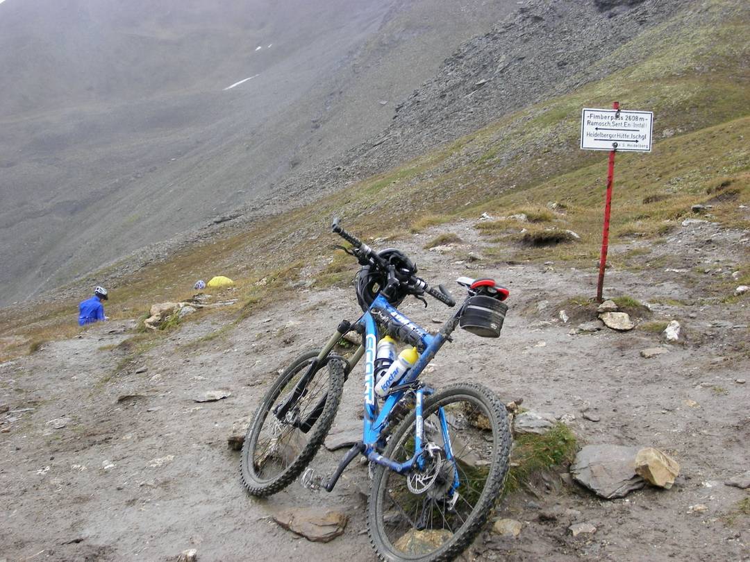 Fimberpass: Vorbereiten auf die Abfahrt