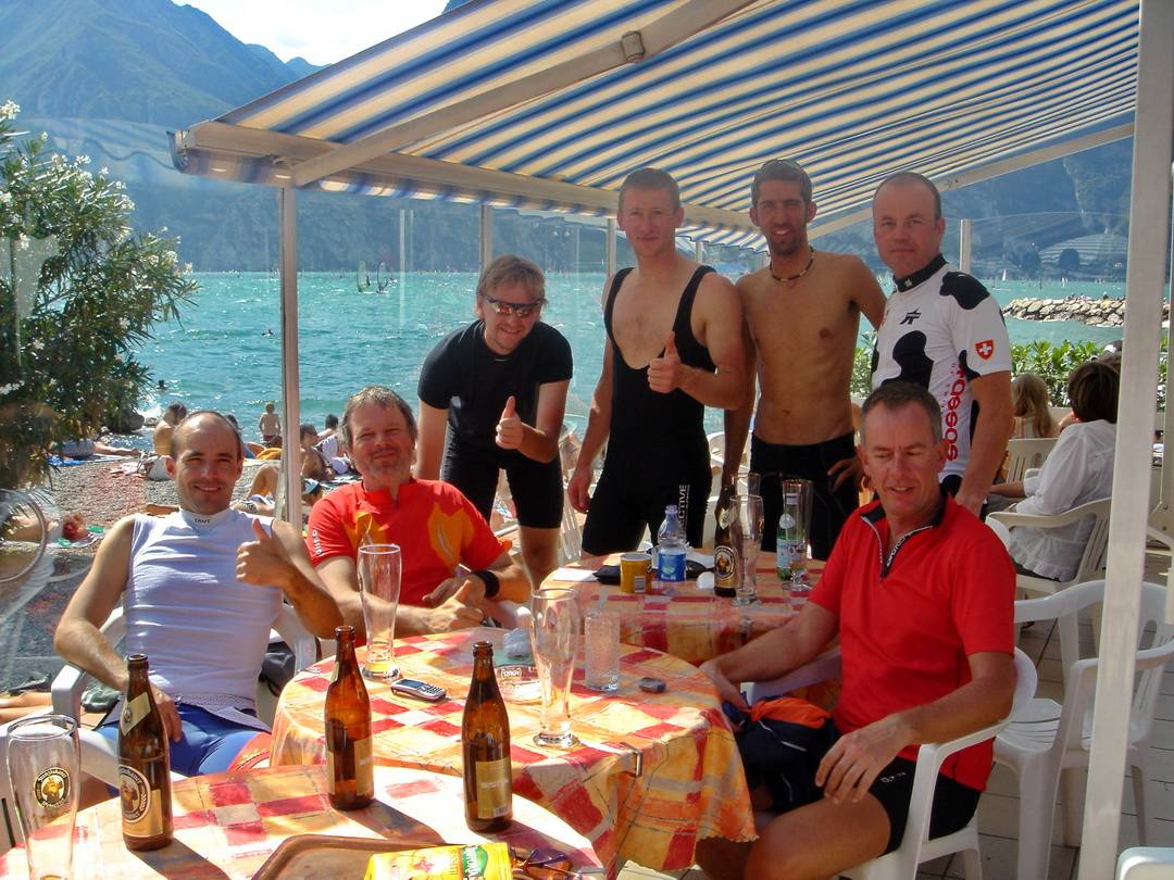 Ankunft in Torbole