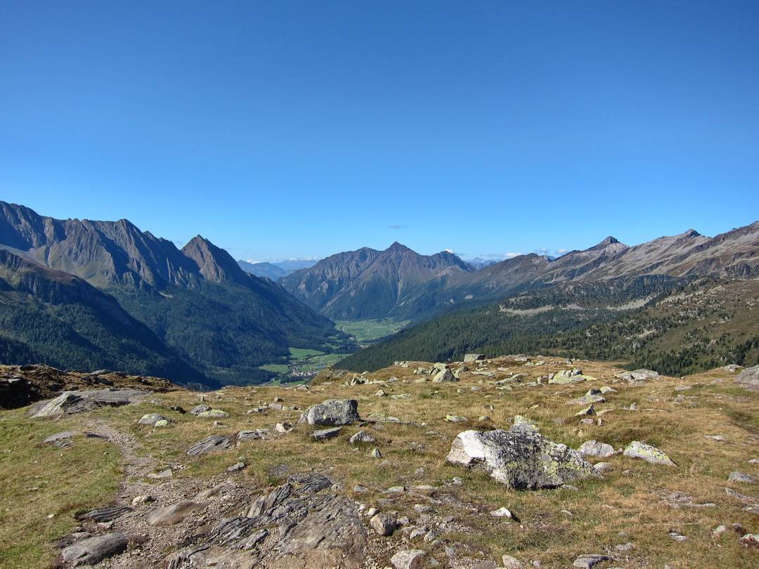 Blick ins Pfitschtal