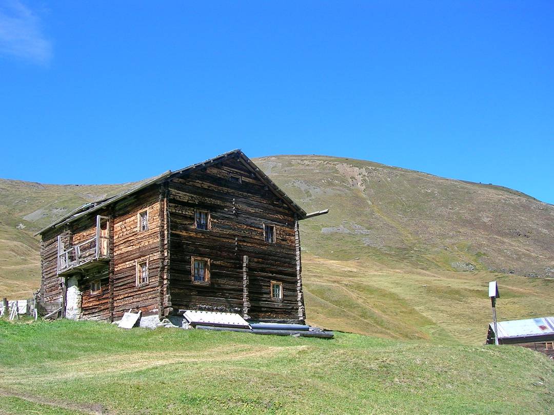 Einsamkeit an den Case della Vallaccia
