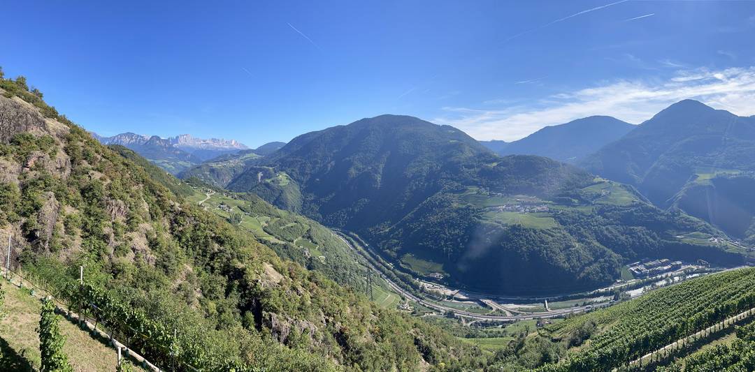 Eisack bei Bozen Eisacktal bei Bozen